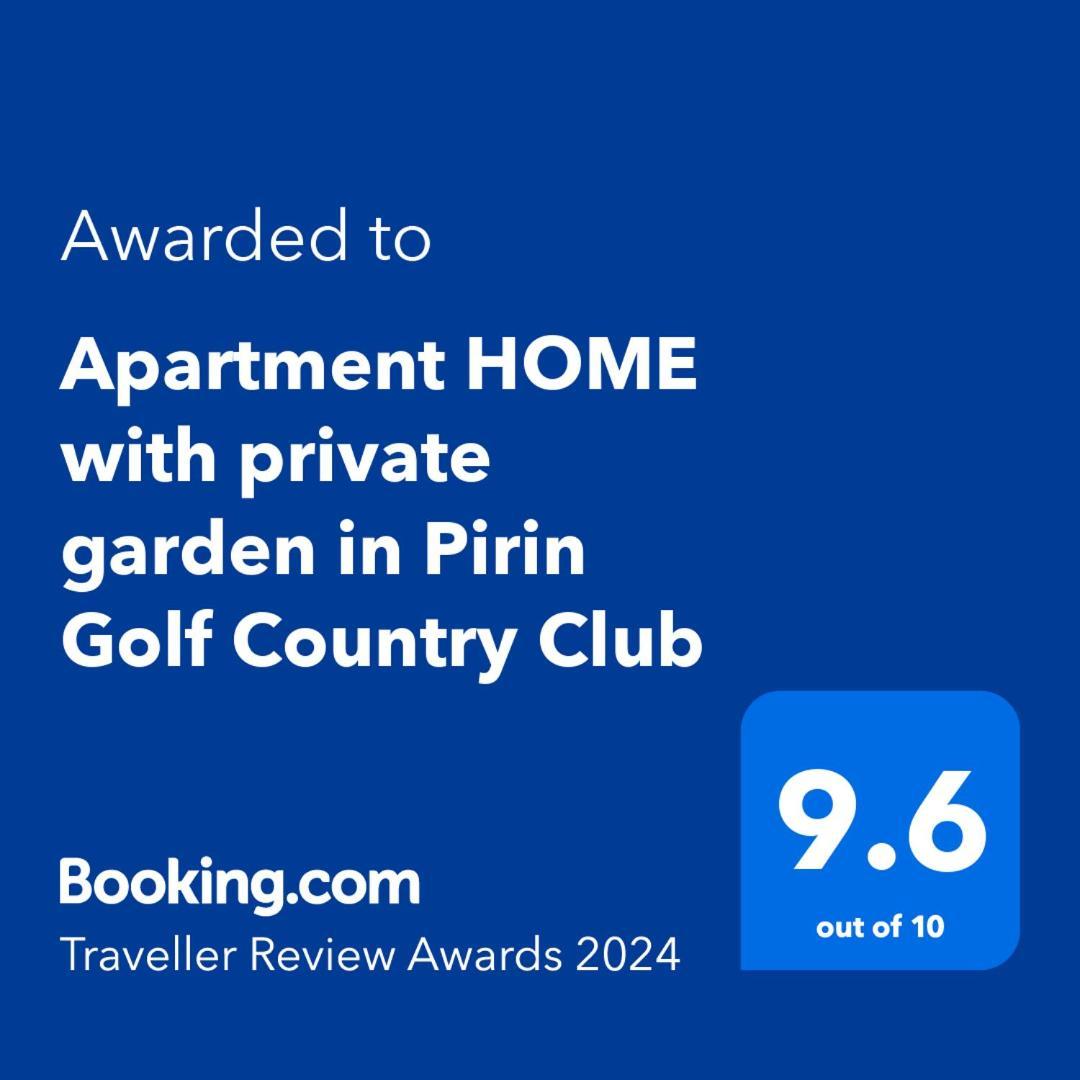 Pirin Golf Apartment Home With Private Garden Bansko Exterior foto
